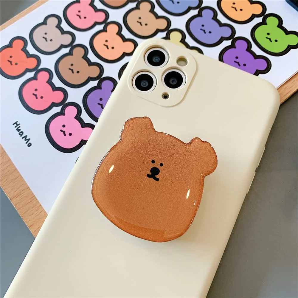 Милый мультяшный мобильный телефон держатель аксессуары кольцо на палец