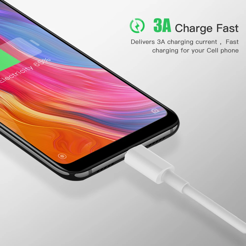 Кабель USB Type C для Samsung Galaxy S11 S10 S9 Plus Note 9 поддержка PD 60 Вт QC4.0 3A кабель быстрой