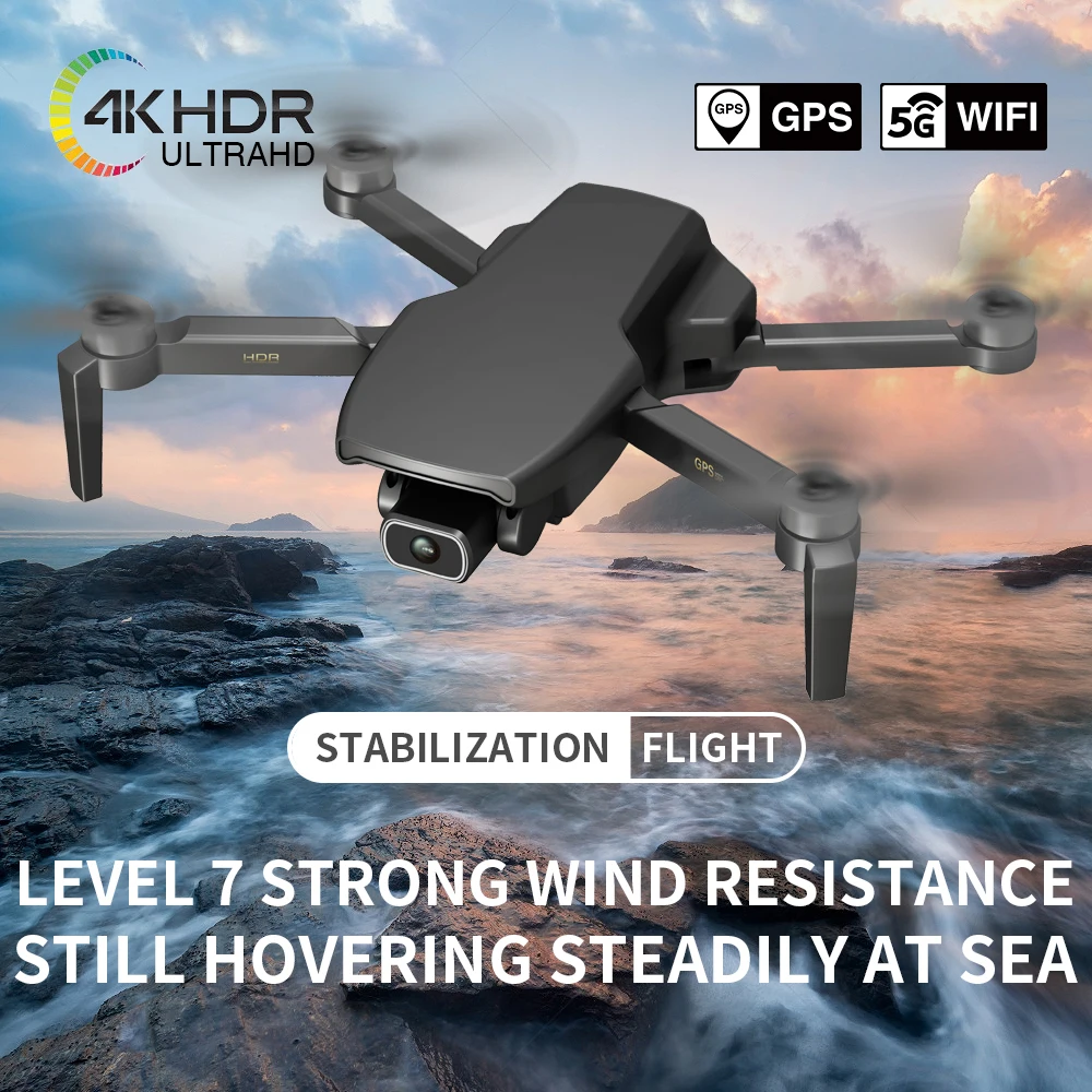 L108 5G GPS 4K HD камера Дрон Профессиональное видео жестов/Фото 32 мин Время полета