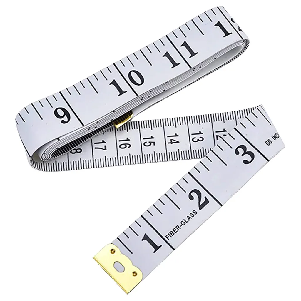 Hot 150cm/60&quot Body Measuring Ruler Sewing Tailor Tape Measure Soft Flat Meter Random Color | Дом и сад