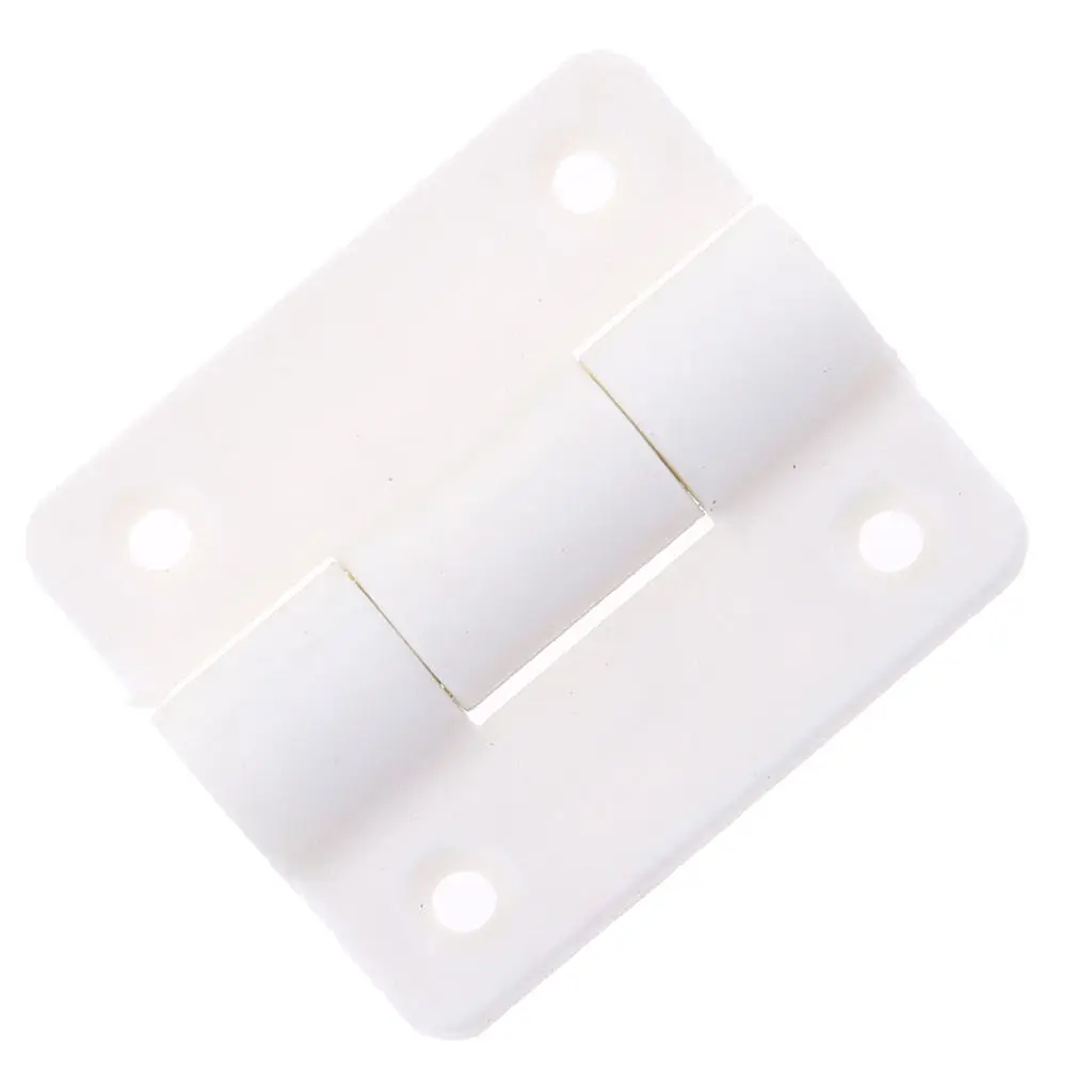 

26mm X 22mm Marine Boat Cabinet Door Butt Ball Bearing Hinge White