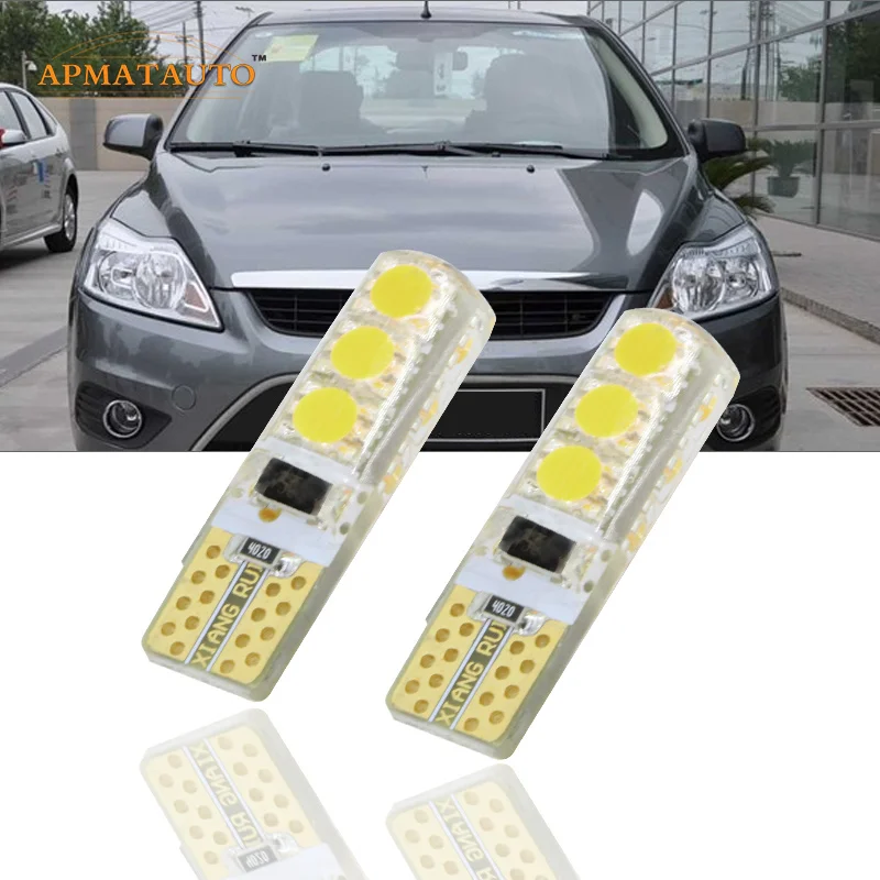 2 x Автомобильный Стайлинг T10 W5W T16 светодиодный габаритный фонарь лампа