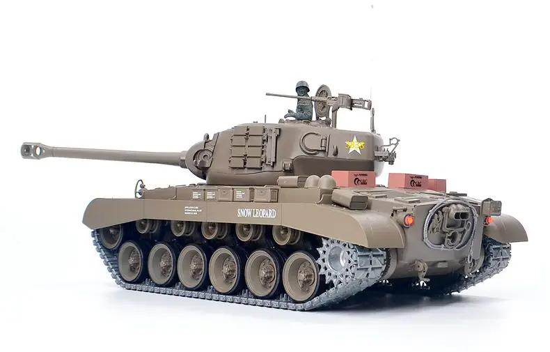 Тяжелый танк 1:16 Pershing M26 2 4 ГГц с дистанционным управлением со звуком дымом