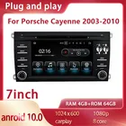 ShunSihao технические характеристики для Porsche Cayenne 2003-2010 android 10 видеоплеер головное устройство мультимедийное Авторадио carplay 64 ГБ