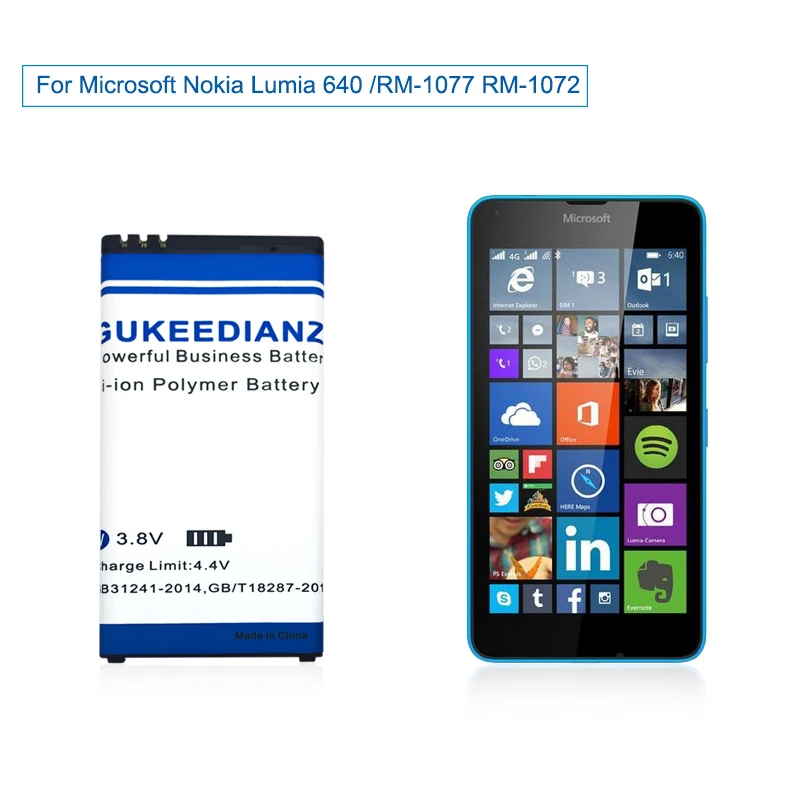GUKEEDIANZI 100% новый BV-T5C сотовый телефон литий-ионная аккумуляторная батарея 2500 мАч