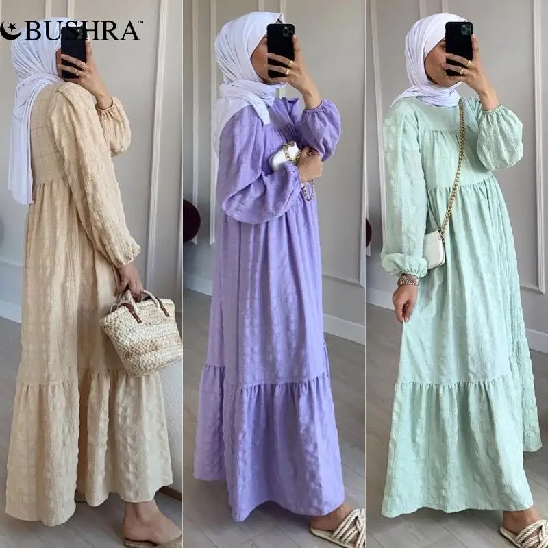 мусульманские платья Длинное платье для мусульманской женщины Абая женское