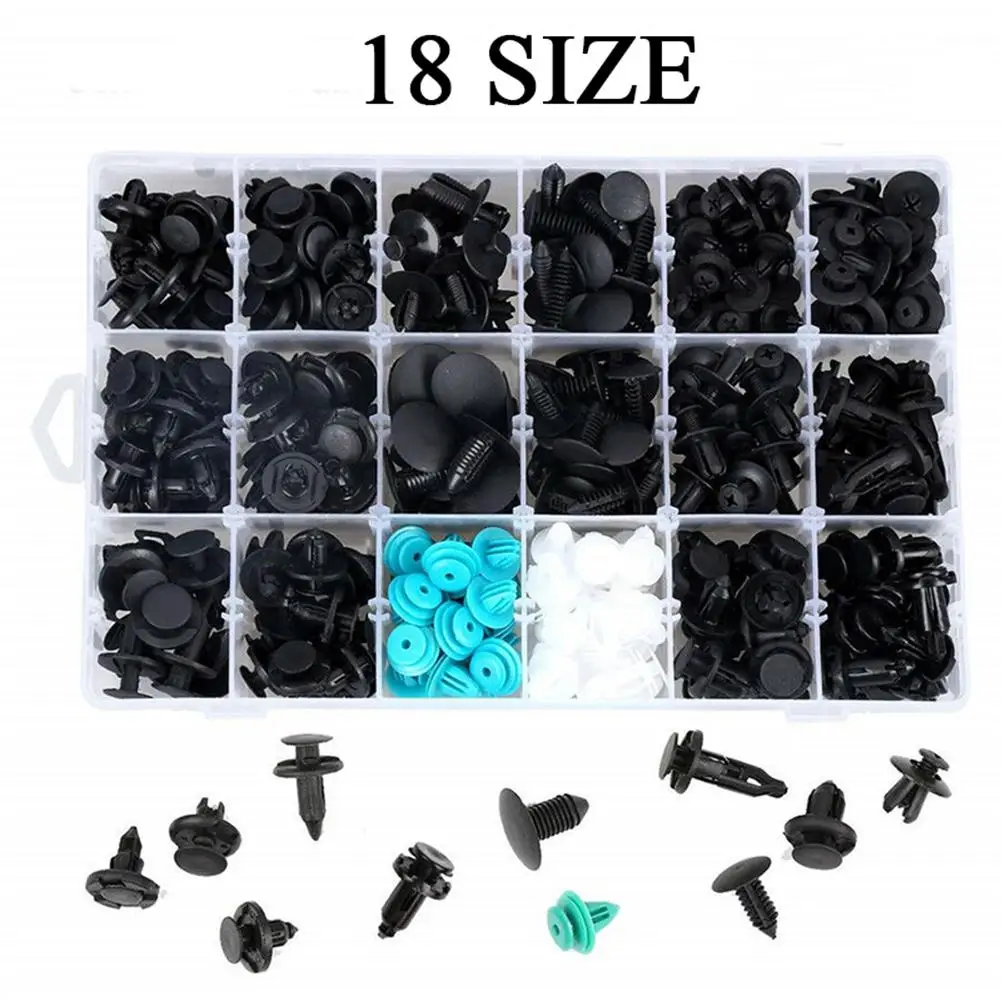 360 шт. пластиковые заклепки-клипсы для автомобиля | Автомобили и мотоциклы