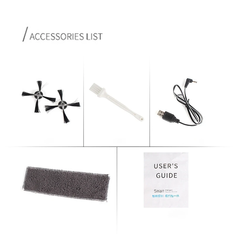 2500Pa Многофункциональный Умный пылесос робот влажная Швабра автоматический