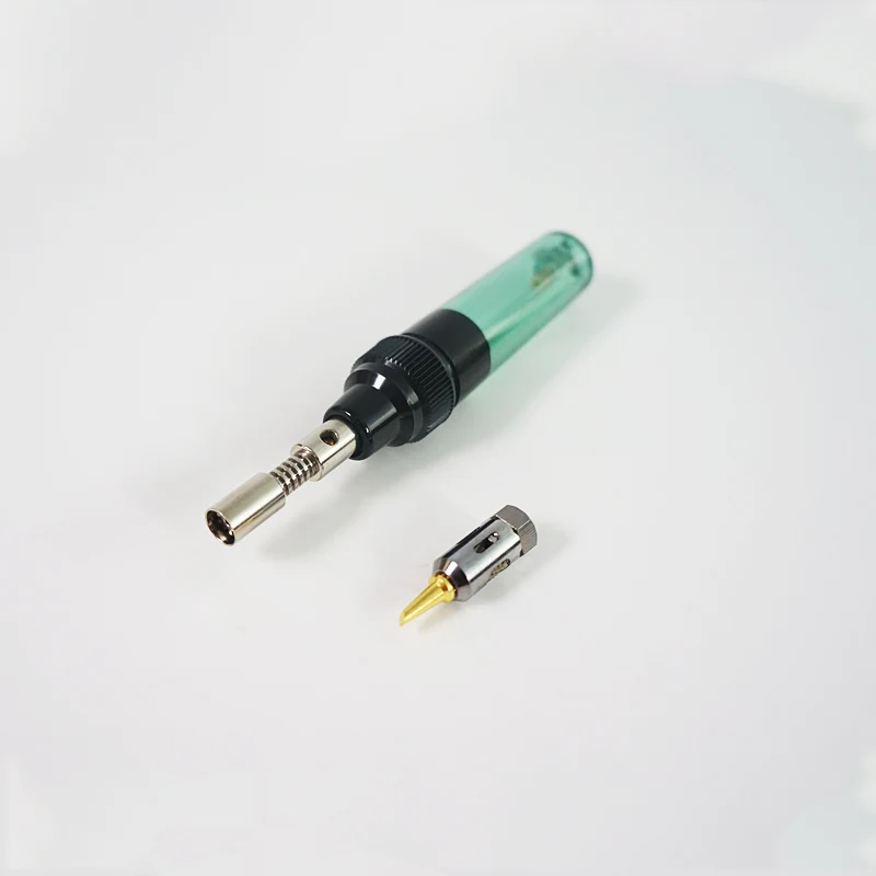 Отличный бутан факел зажигалки Железный инструмент беспроводная ручка Форма