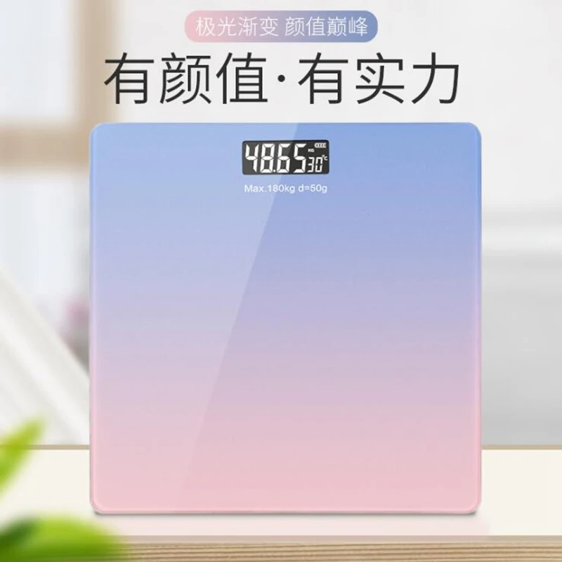 Зарядка от USB мини-электронная шкала взвешивания человеческое тело Весы