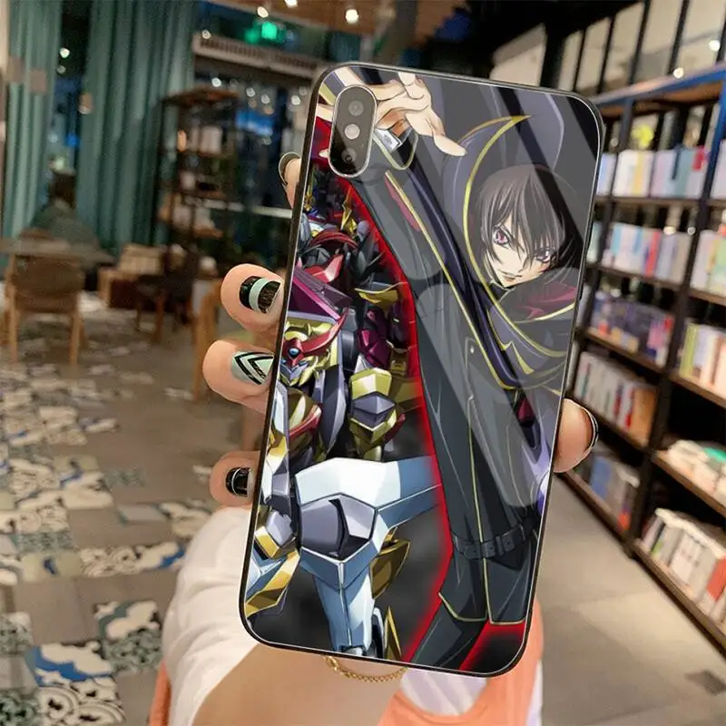 Чехол для телефона code geass чехол из закаленного стекла iPhone 11 Pro XR XS MAX 8X7 6S 6 Plus SE 2020 |