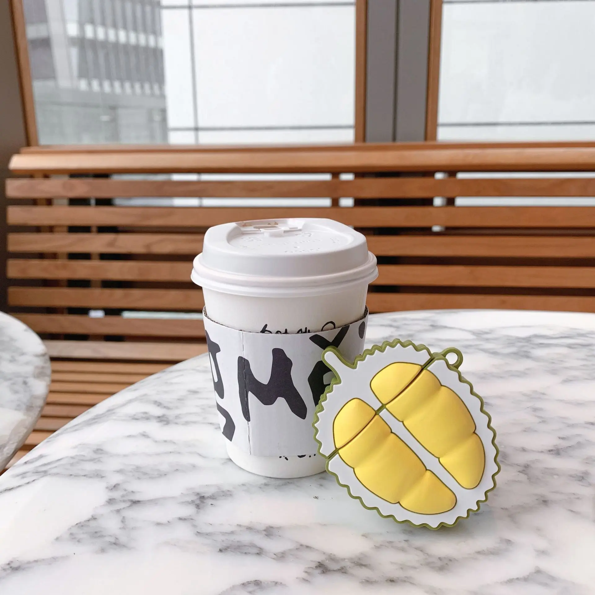 

Cute Durian Airpods1/2 Protective Sleeve Is Suitable for The Second Generation Wireless Bluetooth Headset Storage Silicone