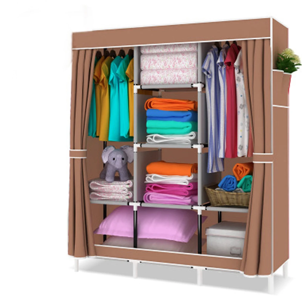 Sokoltec Многоцелевой нетканый шкаф для спальни детский складной портативный