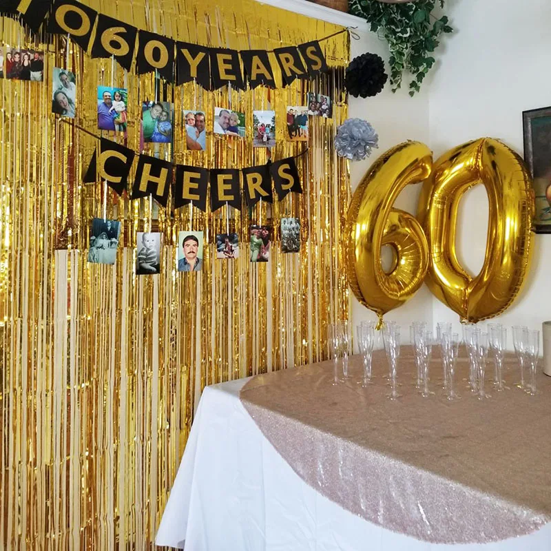 Радужный фон для фотосъемки с изображением мишуры и бахромы 2 м | Дом сад