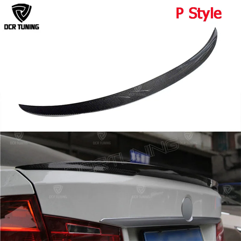 

Для BMW F30 F80 M3 Спойлер из углеродного волокна Материал M Performance 2012 - UP 320i 328i 335i 326D F30 Задние крылья багажника из углеродного волокна