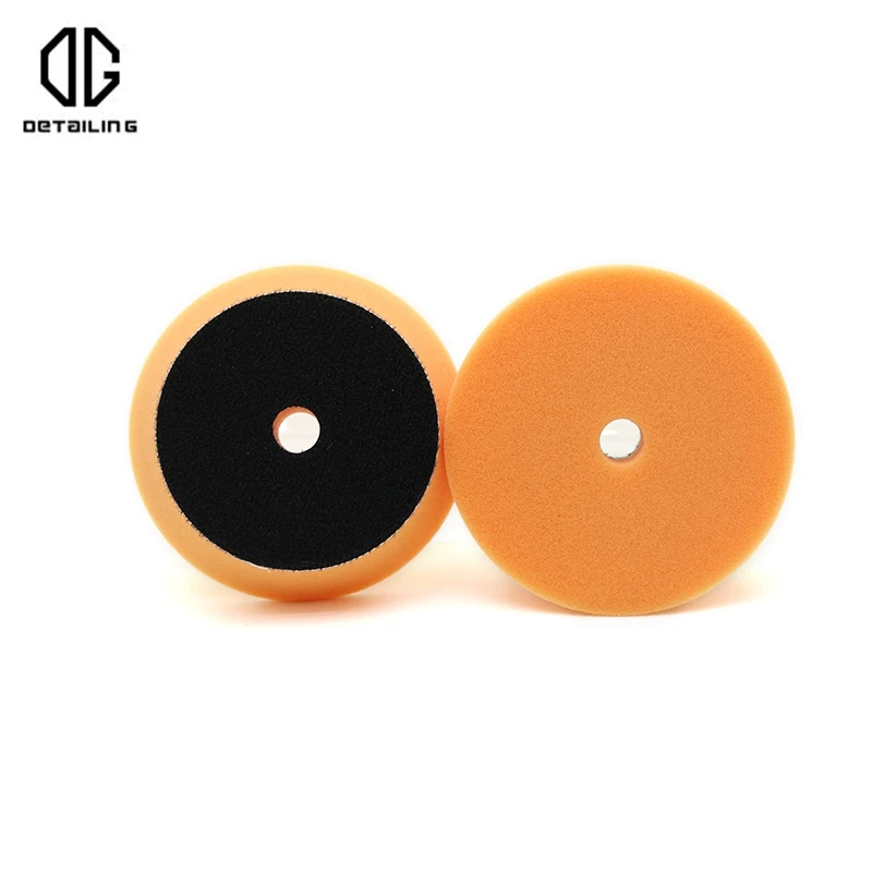 Дополнительно 2 шт. 80 мм оранжевая полировальная подушка из пеноматериала для 3