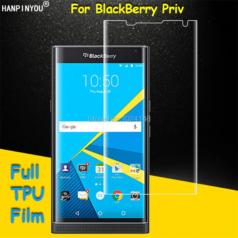 Переднее полное покрытие прозрачная зеркальная Защита экрана для BlackBerry Priv 5 4