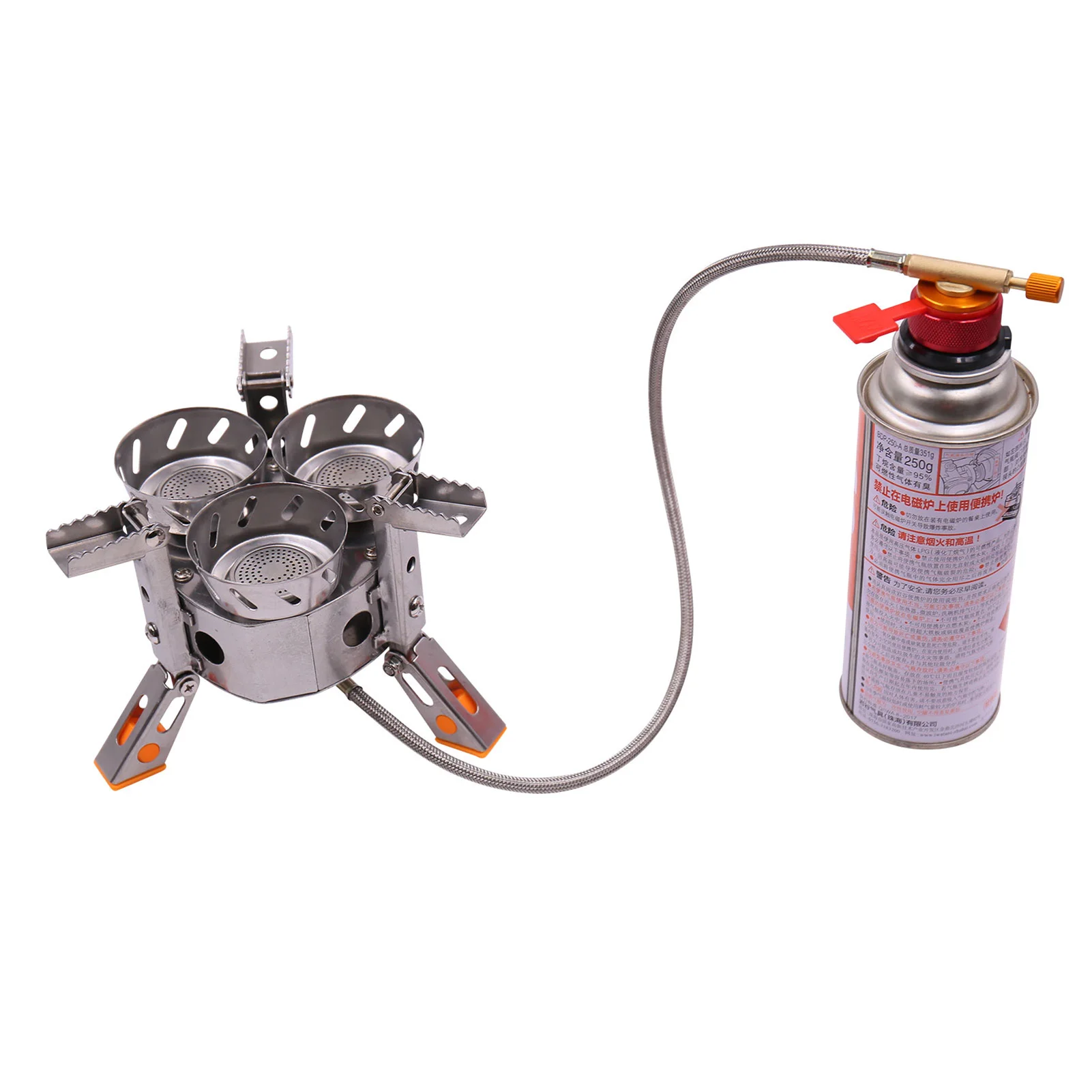 

Туристическая плита с тремя вагонами, 9800 Вт, высокая мощность, ветрозащитная, складная, портативная, для приготовления пищи на открытом возд...