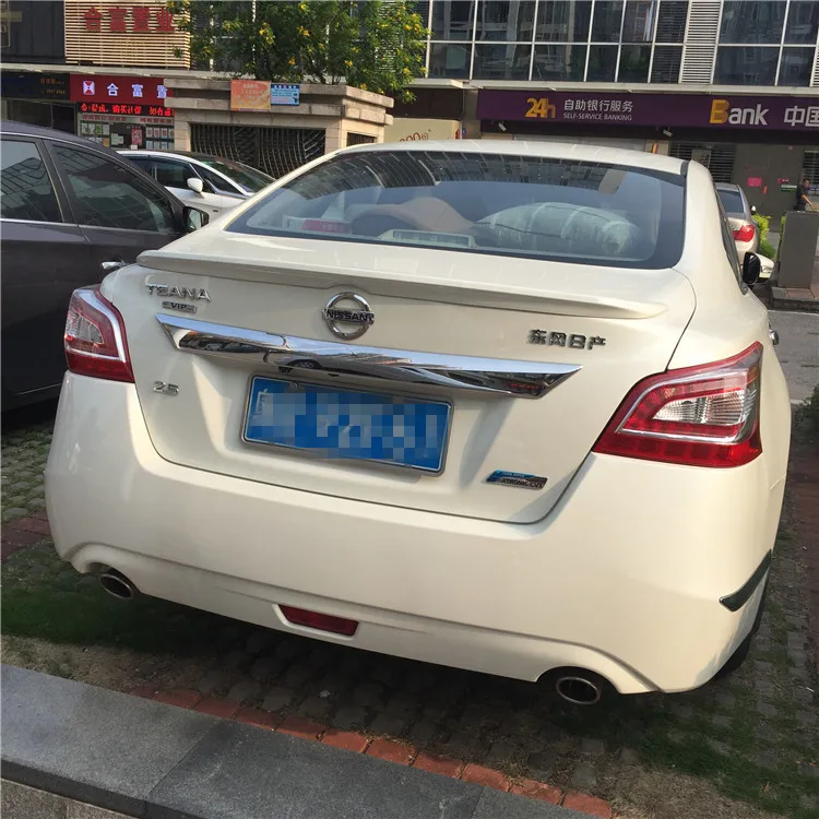 Спойлер Teana для NISSAN 2013-2015 высококачественный Автомобильный задний спойлер из