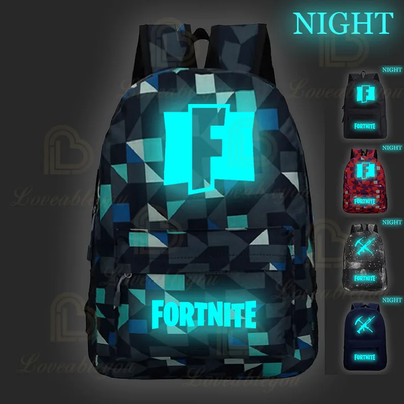 

Back To Shcool Fortnite Backpack 2021 New Game Fashion Backpack Shoulder Bags 3D Print School Bag Mochilas Student Backpack
