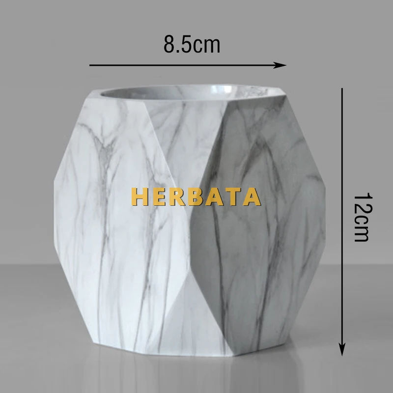 Мраморный держатель для ручек простая коробка хранения креативный Настольный