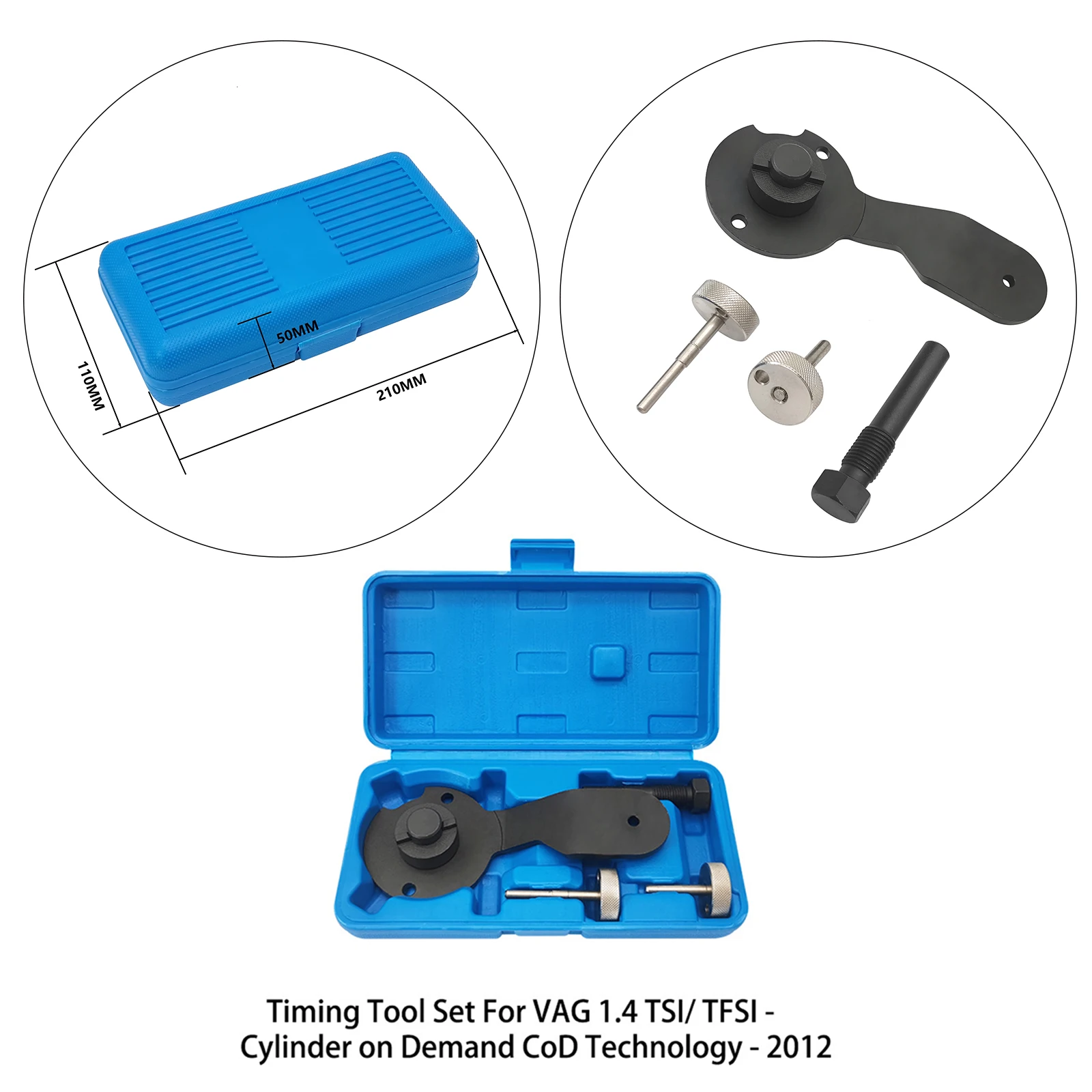

Timing Tool Set T10340 Camshaft and Crankshaft T10504 for Audi A1/A1 Sportback Cbzb Cbzc