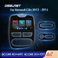 ossuret 2din android auto audio for renault clio 2012 2016 car autoradio player video usb camera car stereo multimedia carplay