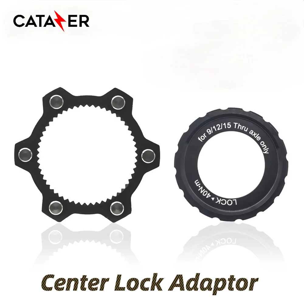 

Catazer Bicycle Disc Brake Rotor 6 Bolts Change To Center Lock Rotor Adaptor