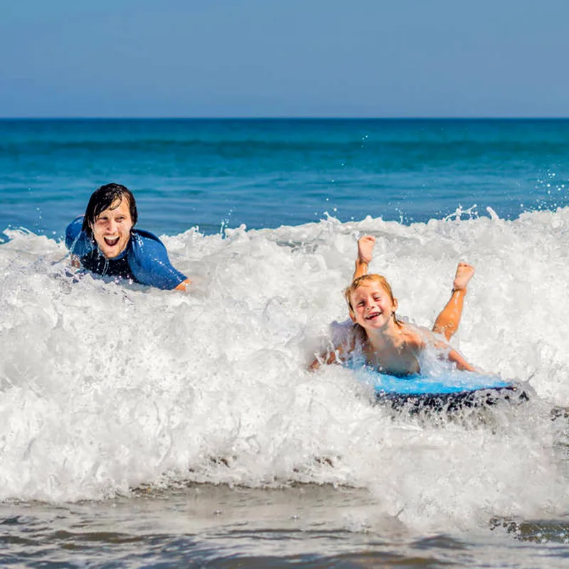 

Surfing Board Buoy Sea Surfing Board Outdoor Bodyboards Outdoor Inflatable Surfboard Solid Color Buoy Kickboard Kids Safe Sea