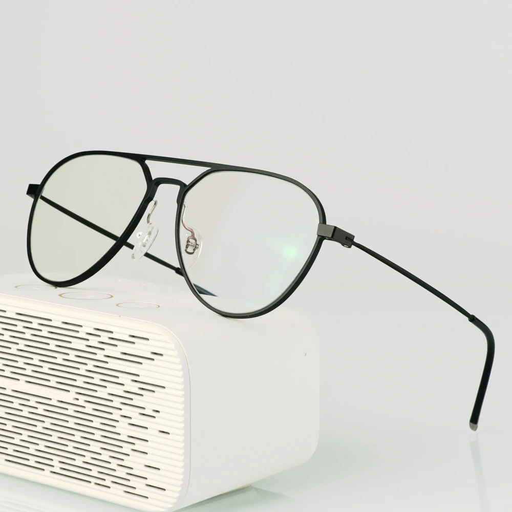 Оправа для очков из чистого титана женские очки по рецепту мужчин квадратные