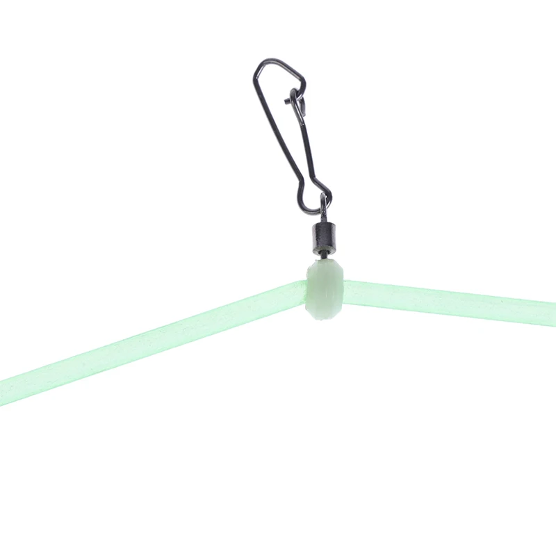

5pcs/bag Fishing Hooked Balance Plastic Head Snaps With Strong Pin Sea Hook Lure Connector Fishing Line Pesca