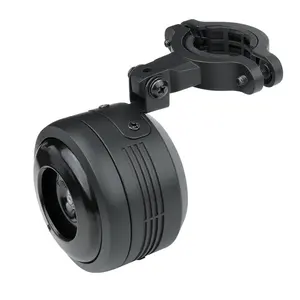 Велосипедный Электрический колокольчик USB зарядка Рог цикл мотоцикл скутер труба опционально Противоугонная сигнализация сирена и пульт дистанционного управления