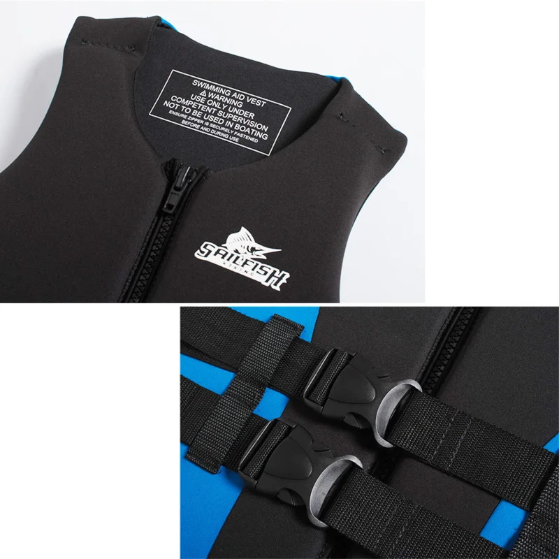 Спасательный жилет для взрослых неопреновый защитный мужчин и женщин плавания