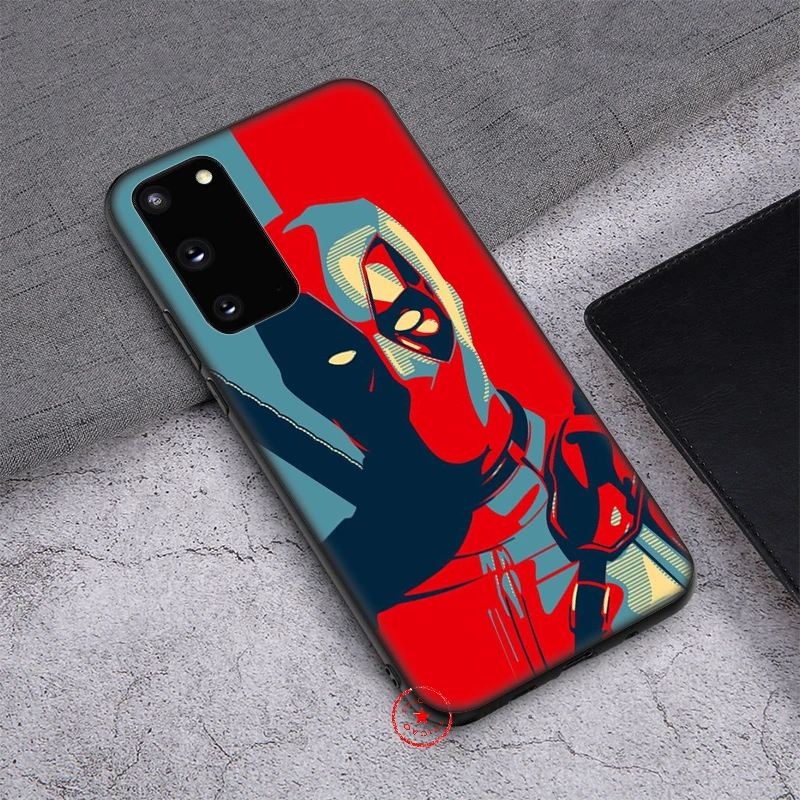 Мягкий чехол для телефона Deadpool Marvel Samsung Galaxy S20 Ultra Note 10 Plus S10 Lite A91 A81 A71 A51 |