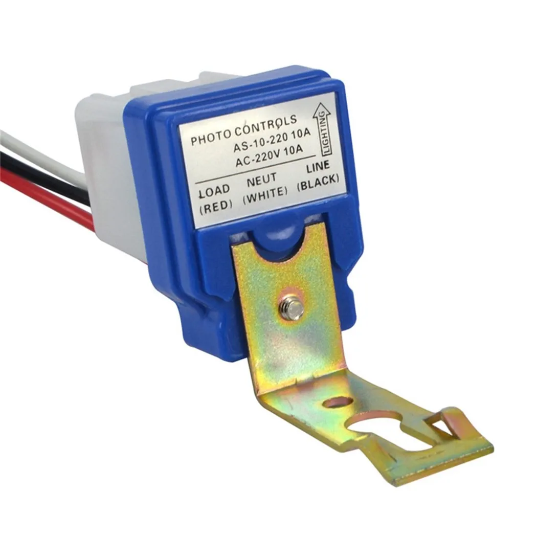 

Automatic On Off Photocell Street Lamp Light Switch Controller AC220V 10A Photo Control Photoswitch Sensor Switch