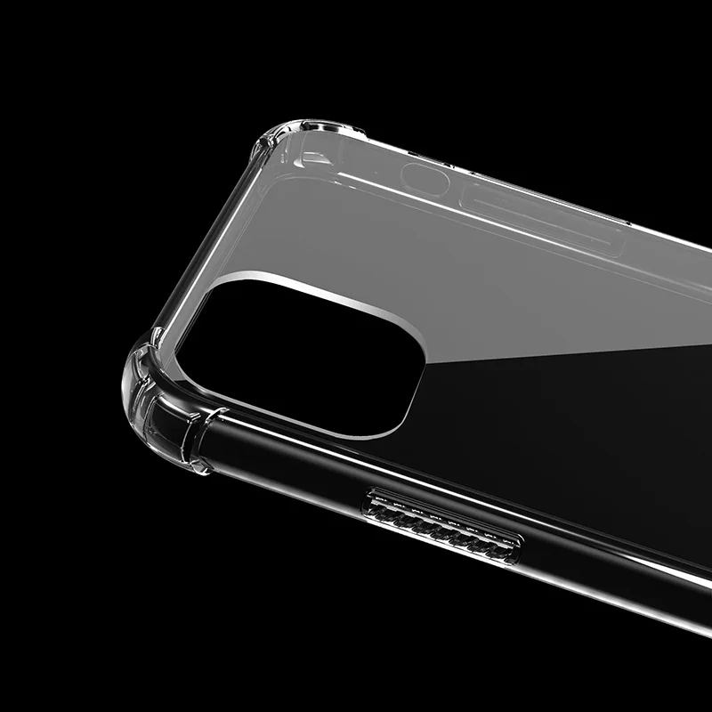 Прозрачный Гибридный Жесткий ПК акриловый задний Чехол для iPhone 8 Мягкий ТПУ Рамка