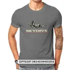 Skydiver - Basejumper Мужская Высокая Футболка с принтом черная белая мужская одежда в стиле панк 98164 топы футболки хлопковые рубашки обычные мужские