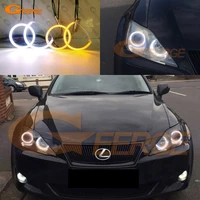 for lexus is ii is220 is250 is300 is350 is f 2005 2010 ultra bright smd led angel eyes halo rings day light turn signal light
