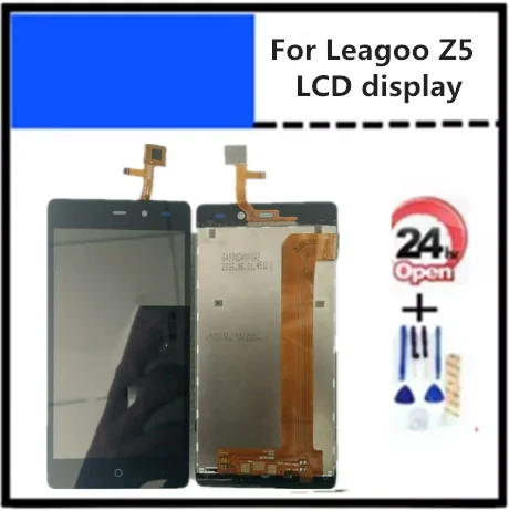 ЖК-дисплей 5 0 дюйма для Leagoo Z5 черный/белый/золотой с сенсорным экраном и