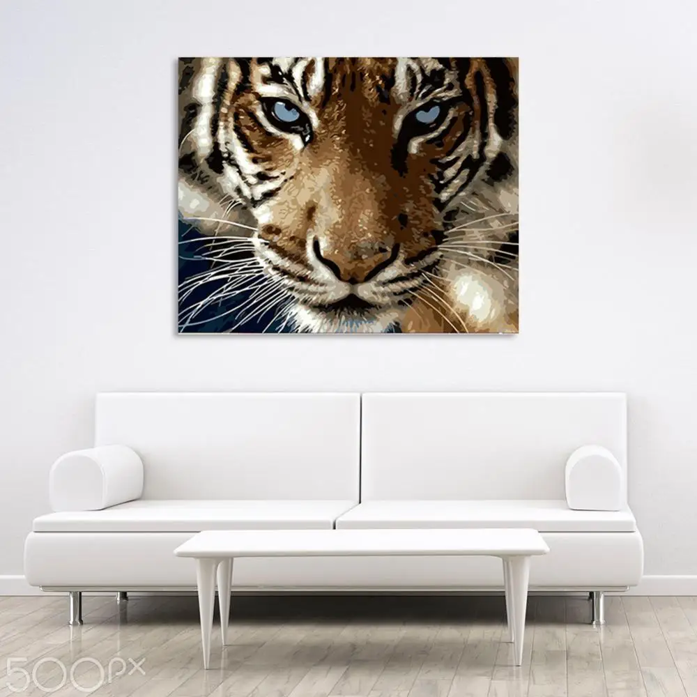 

Набор для рисования по номерам на холсте, без рамки