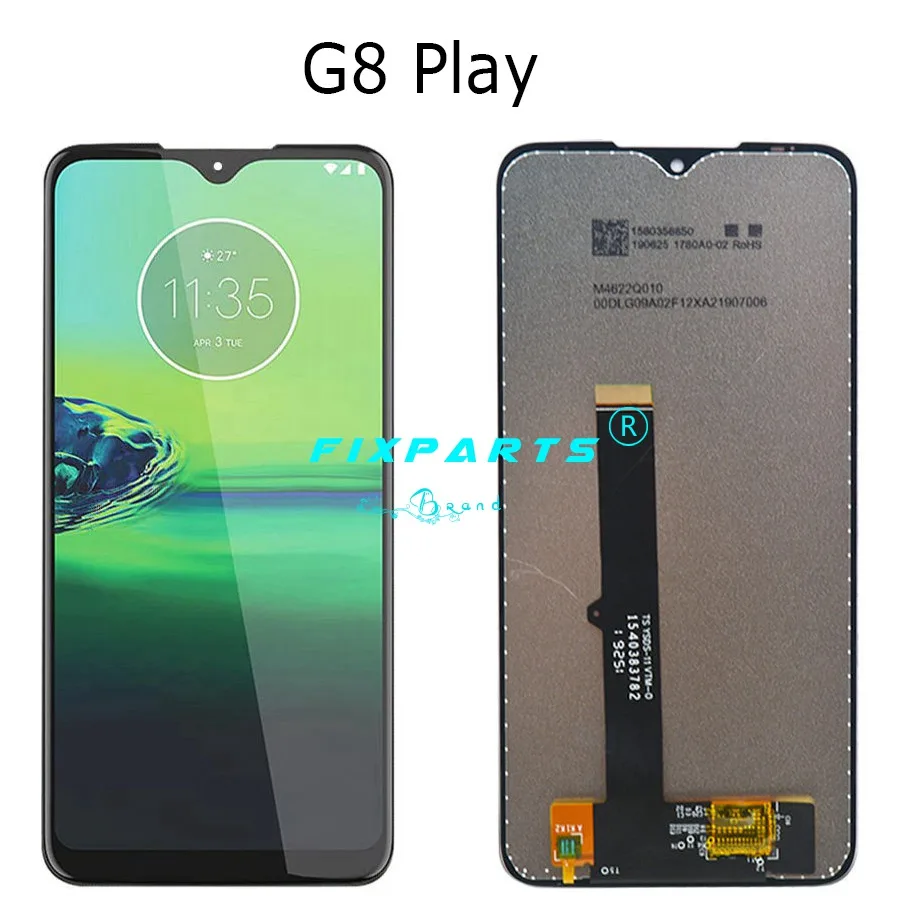 Оригинальный ЖК-дисплей 6 5 дюйма для Motorola Moto G8 Powe Lite сенсорный экран Power