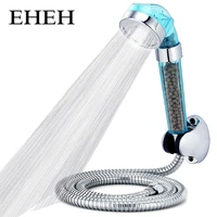 eheh healthy spa shower head set high pressure water saving detachable anion filter water softener showerhead