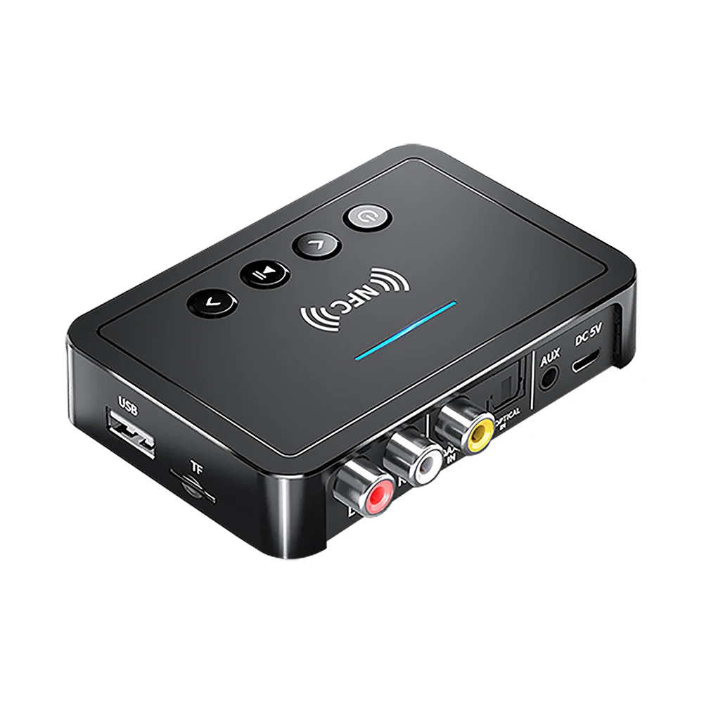 

Hands Free Multifunctional Audio Receiver Transmitter LED Digital Display Speaker Aux -compatible 3 In 1 3.5mm Jack