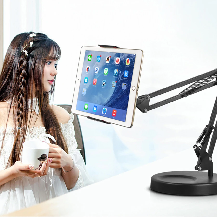 mamen 360°rotation flexible long arm phone holder desktop lazy bracket for huawei xiaomi smartphone tablet support stand 12 18cm free global ship