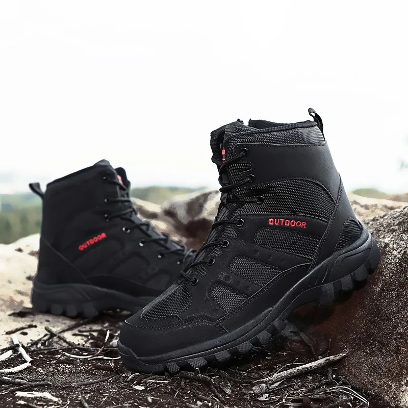 

Large outdoor middle help field training boots mountaineering boots