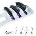 NAGARAKU 16Rows Faux lash individual eyelash extension lashes maquiagem cilios for professionals soft natural eyelash extension
