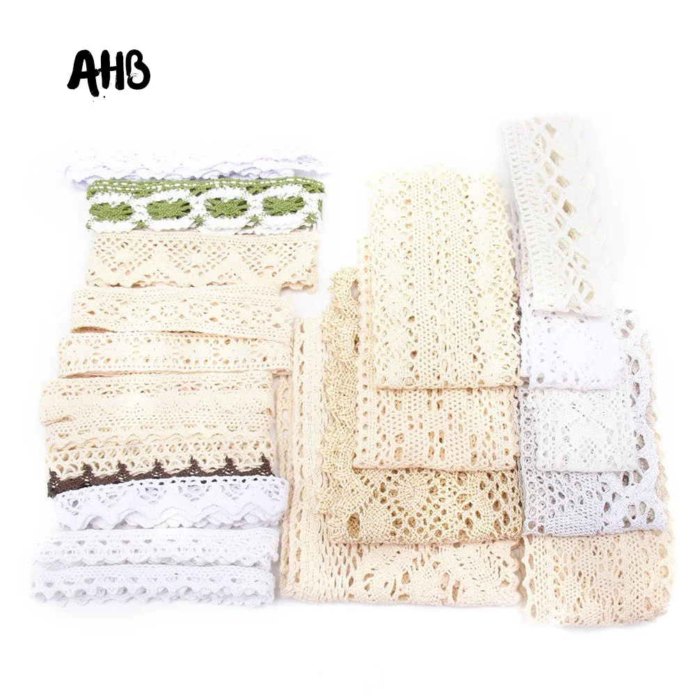 

2 Yards Cotton Linen Ribbon Lace Tape Wrapping Packaging Ribbon DIY Festival Party Country Style Costume Craft Materials