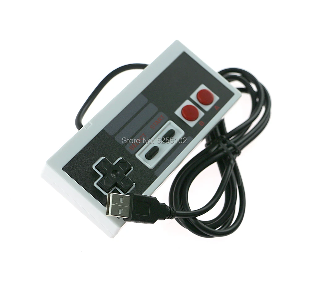Джойстик USB для NES проводной геймпад ПК/USB/NES ретро контроллер видеоигр |