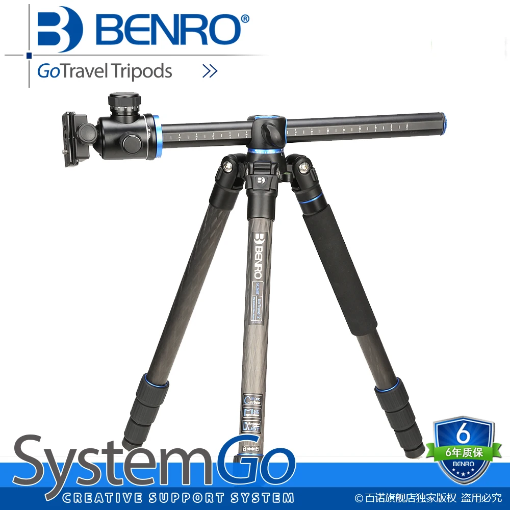 BENRO вес 1 93 кг портативный дорожный Профессиональный штатив для фотокамеры DSLR