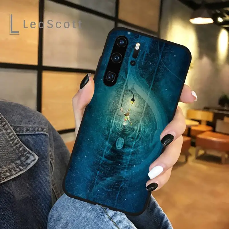 

Spirited Away Japan anime cartoon Phone Case For Huawei honor Mate P 9 10 20 30 40 Pro 10i 7 8 a x Lite nova 5t